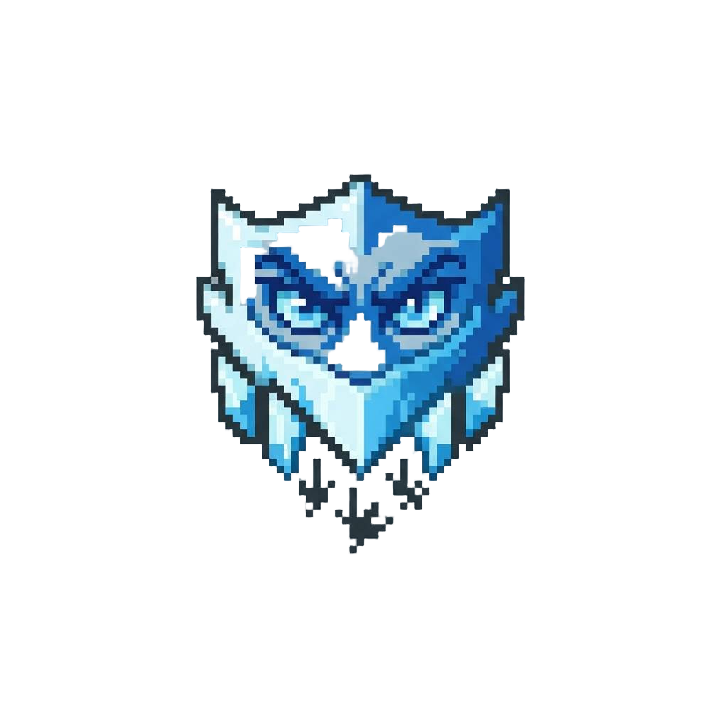 An Icy Glare Toward the Falling Foes
