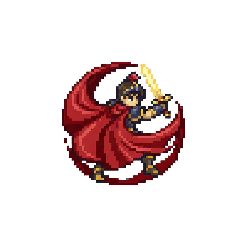 A Sweeping Horizontal Cape-spin Victory Stance