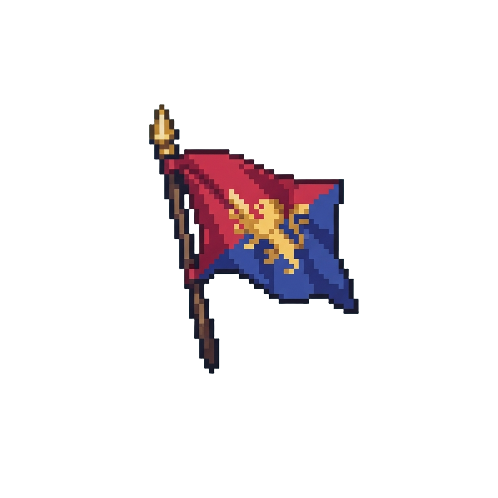A Tiny Miniature Flag