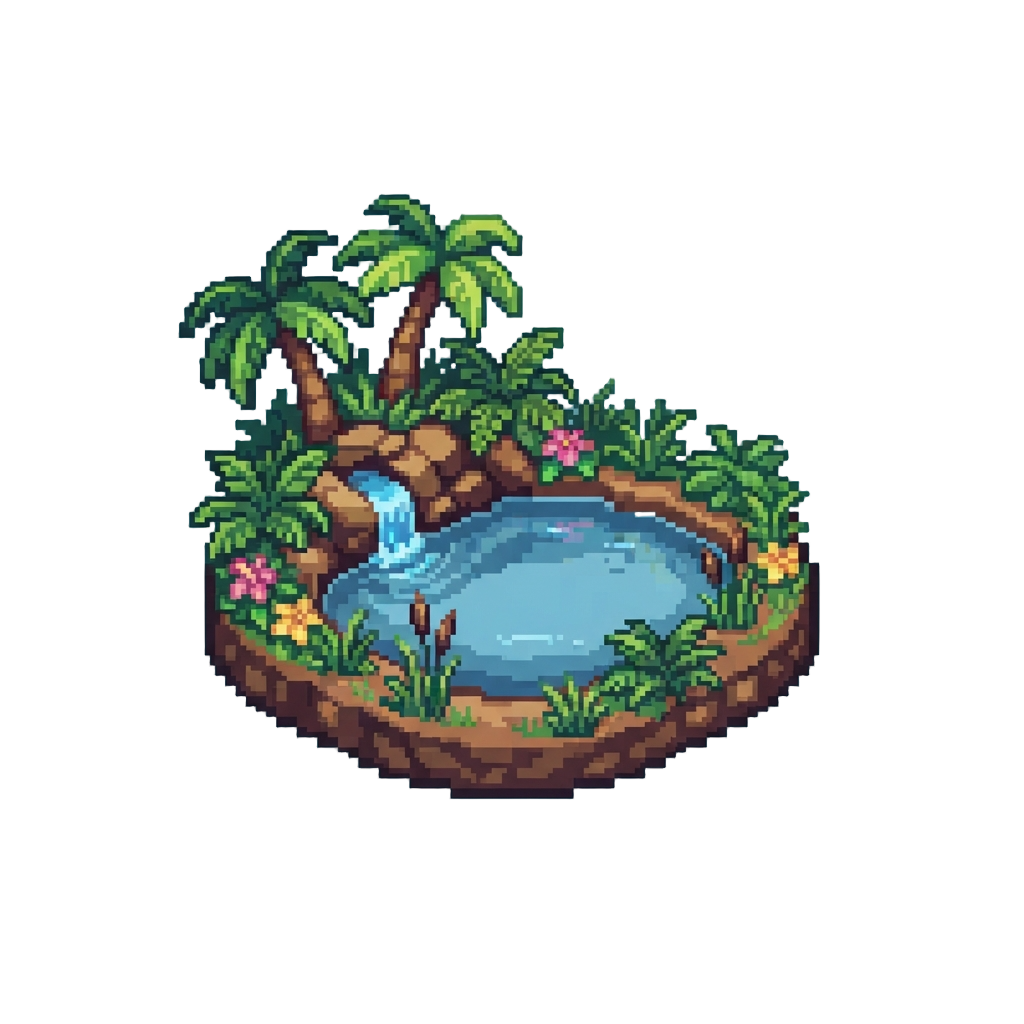A Warm Tropical Watering Hole