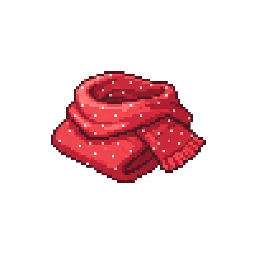 Bright Polka-dot Scarves