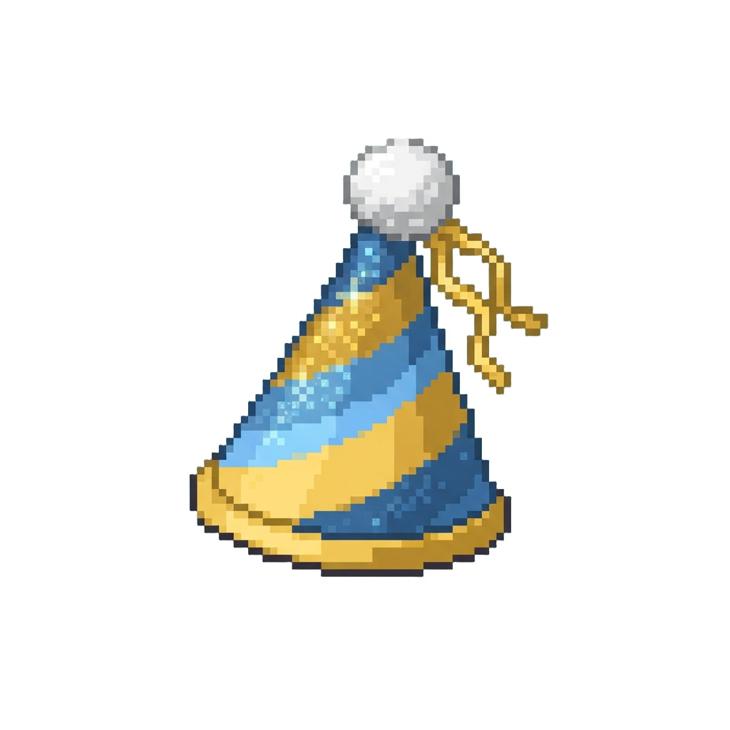 Sparkly Party Hats