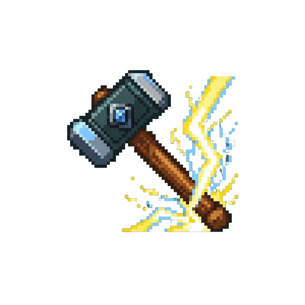 A Lightning-infused Hammer Slam