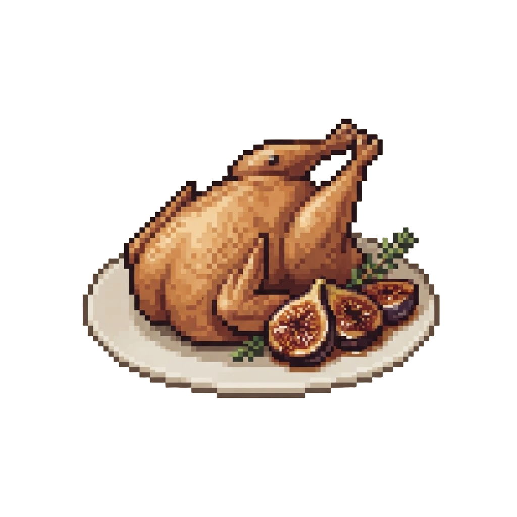 Pan-roasted Quail with Caramelized Figs
