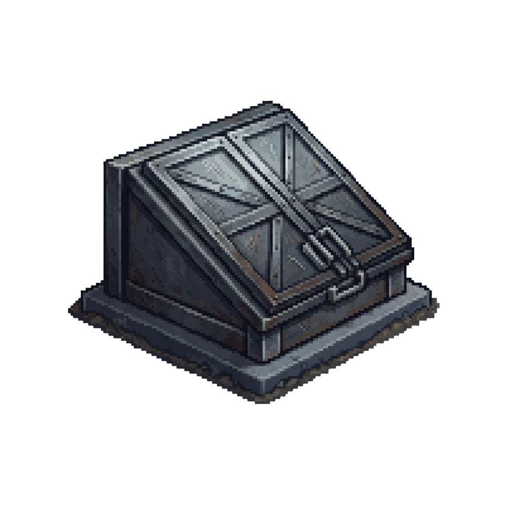 A Heavy Steel Storm Cellar