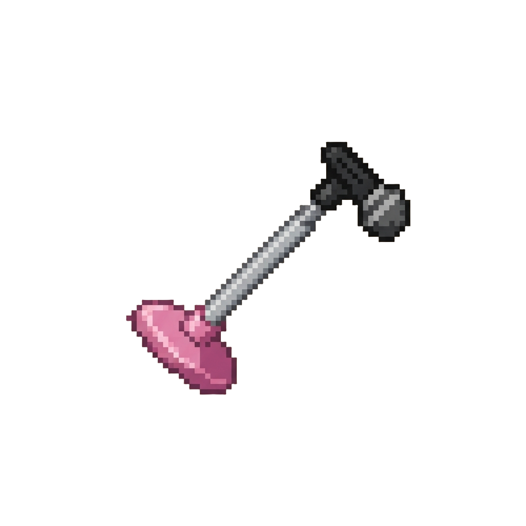 A Toy Microphone Stand Falling Over