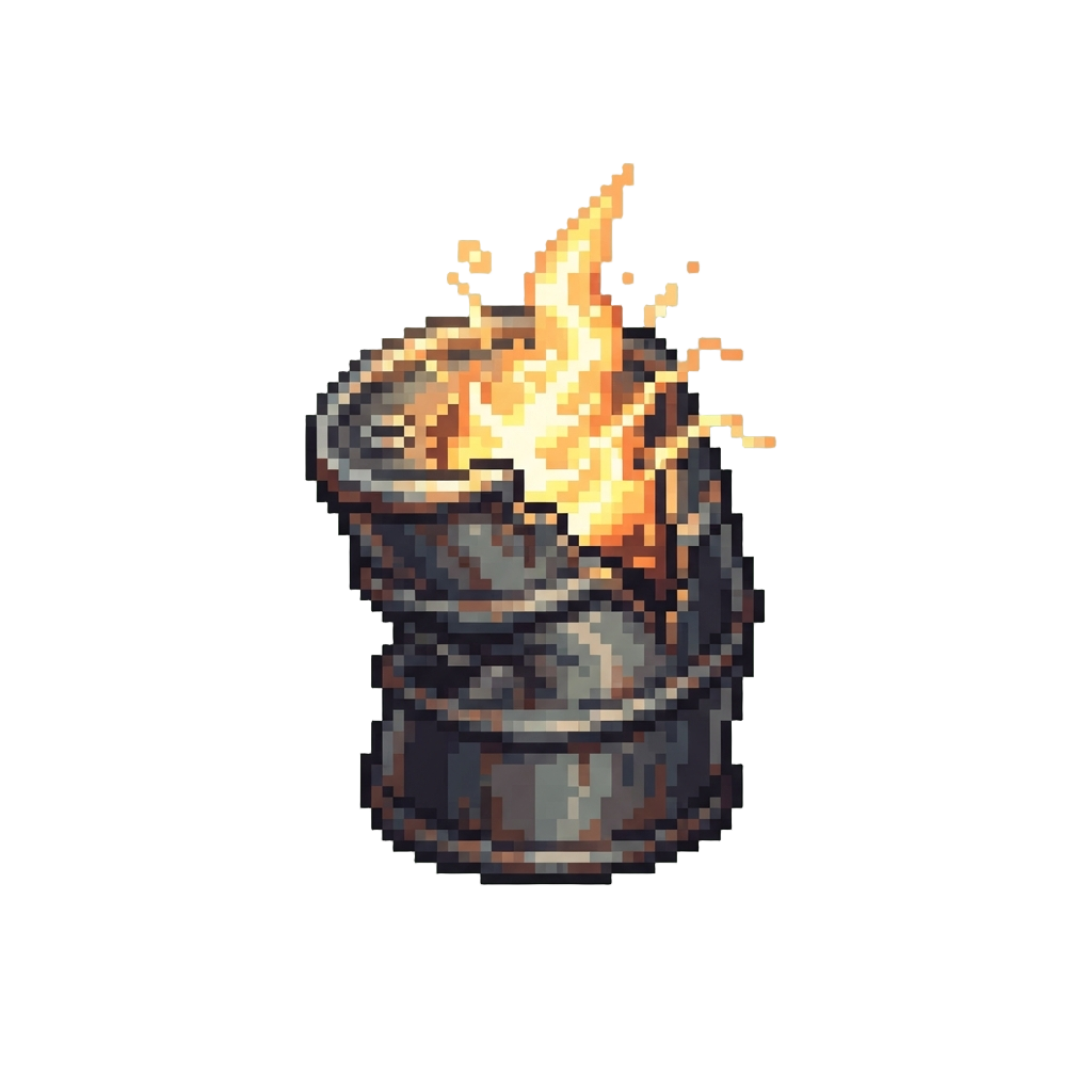 A Melted Barrel Energy Spike