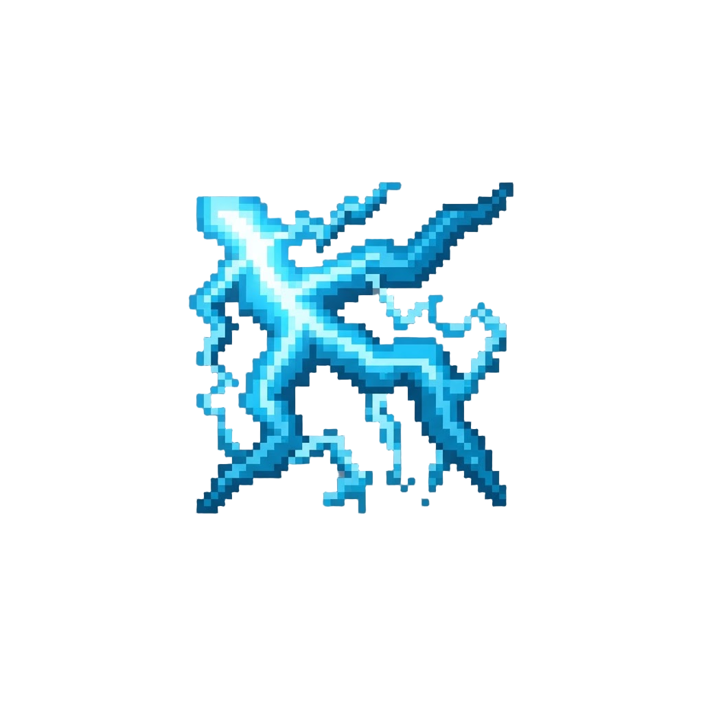 A Crackling Chain-lightning Storm