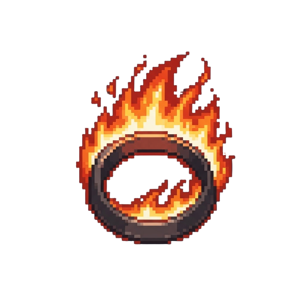 A Blazing Inferno Ring Firestorm