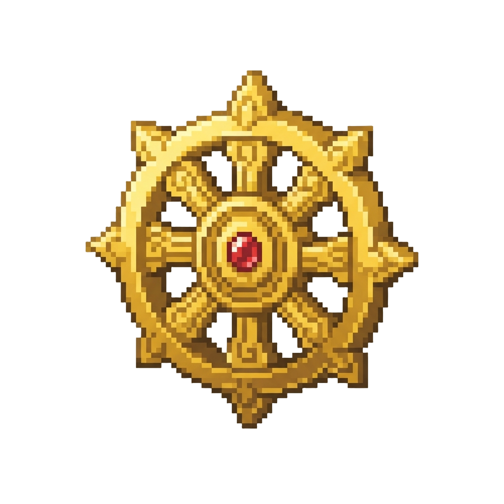 Majestic Golden Yellow Chakra