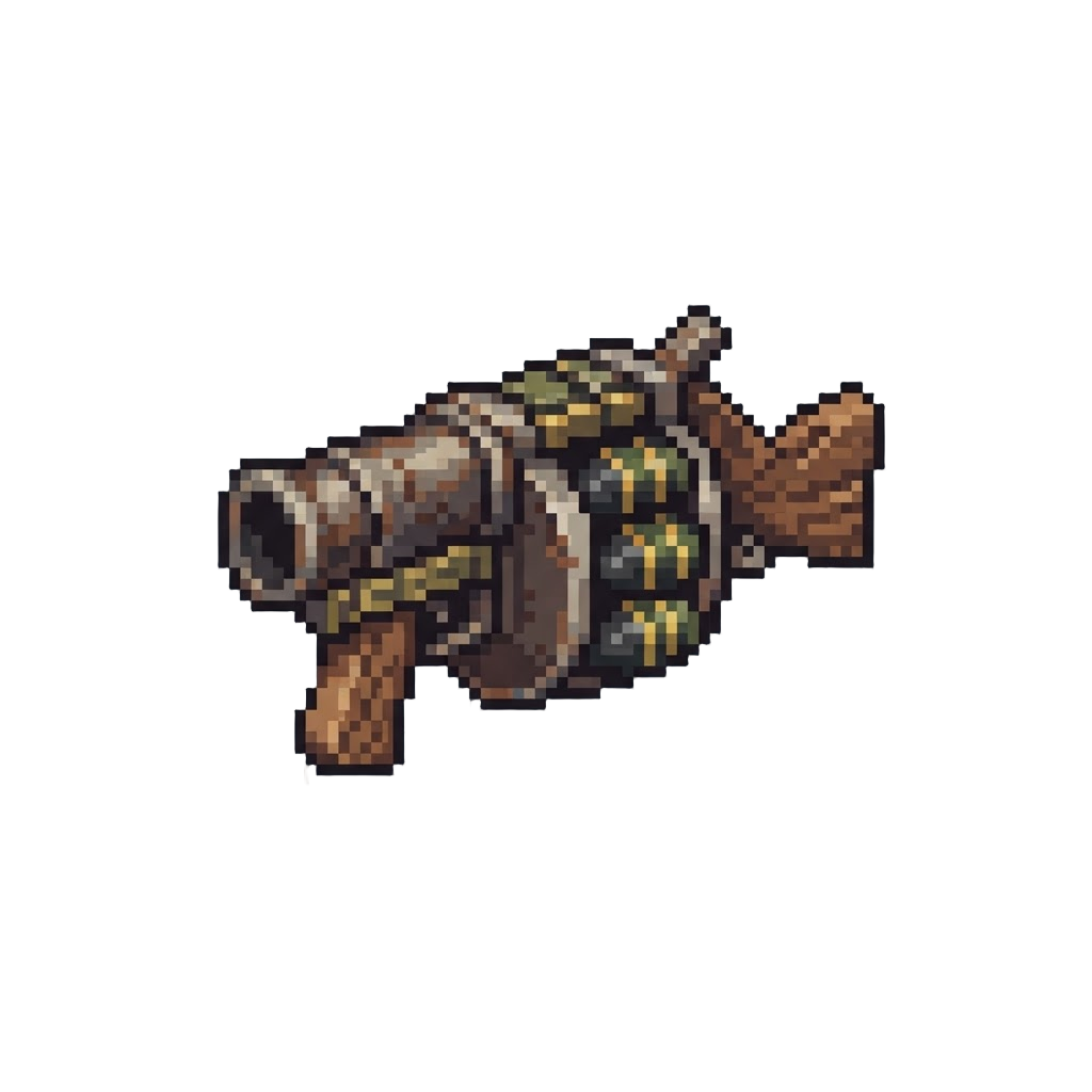 A Makeshift Grenade Launcher Salvo