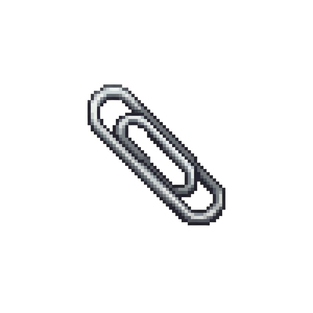 A Tiny Unbent Paperclip