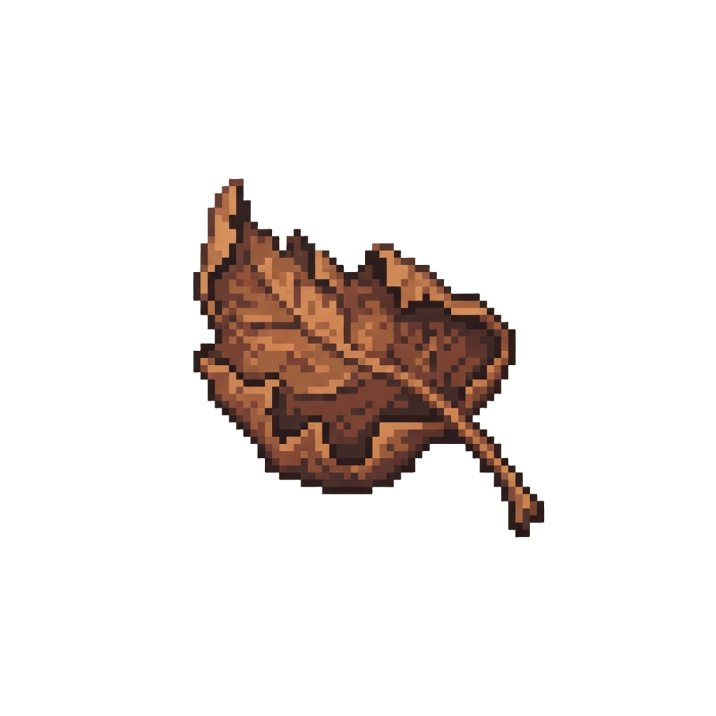 A Tiny Dried Up Leaf