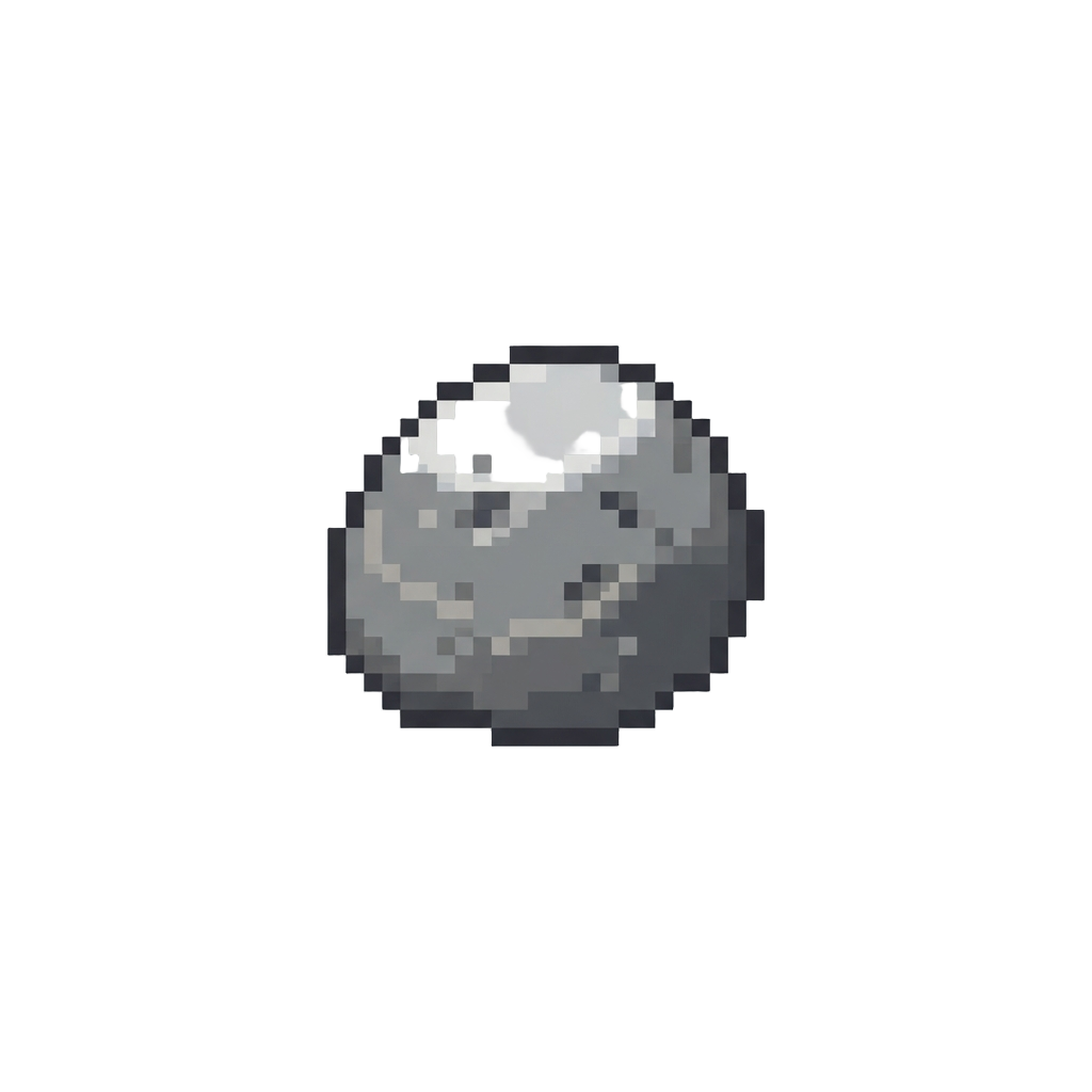 A Single Tiny Grey Pebble