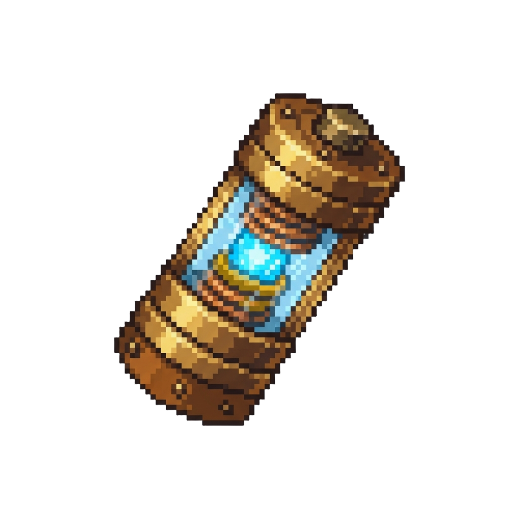 A Polished Brass Energy Cell