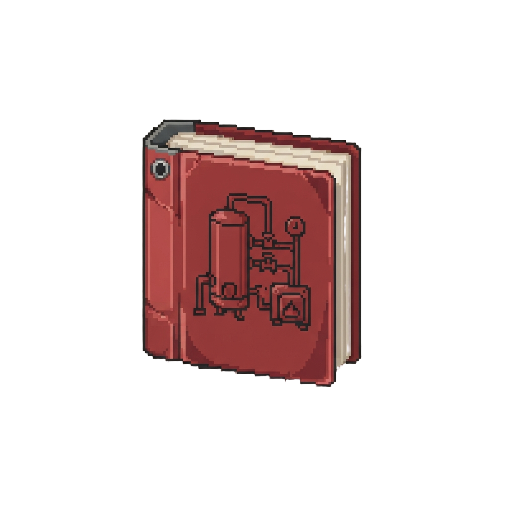 A Red-inked Boiler Schematics Folder