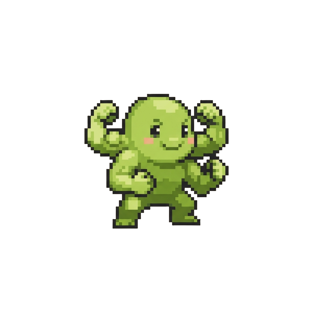 A Miniature Four-armed Flex That Looks Utterly Adorable and Non-threatening