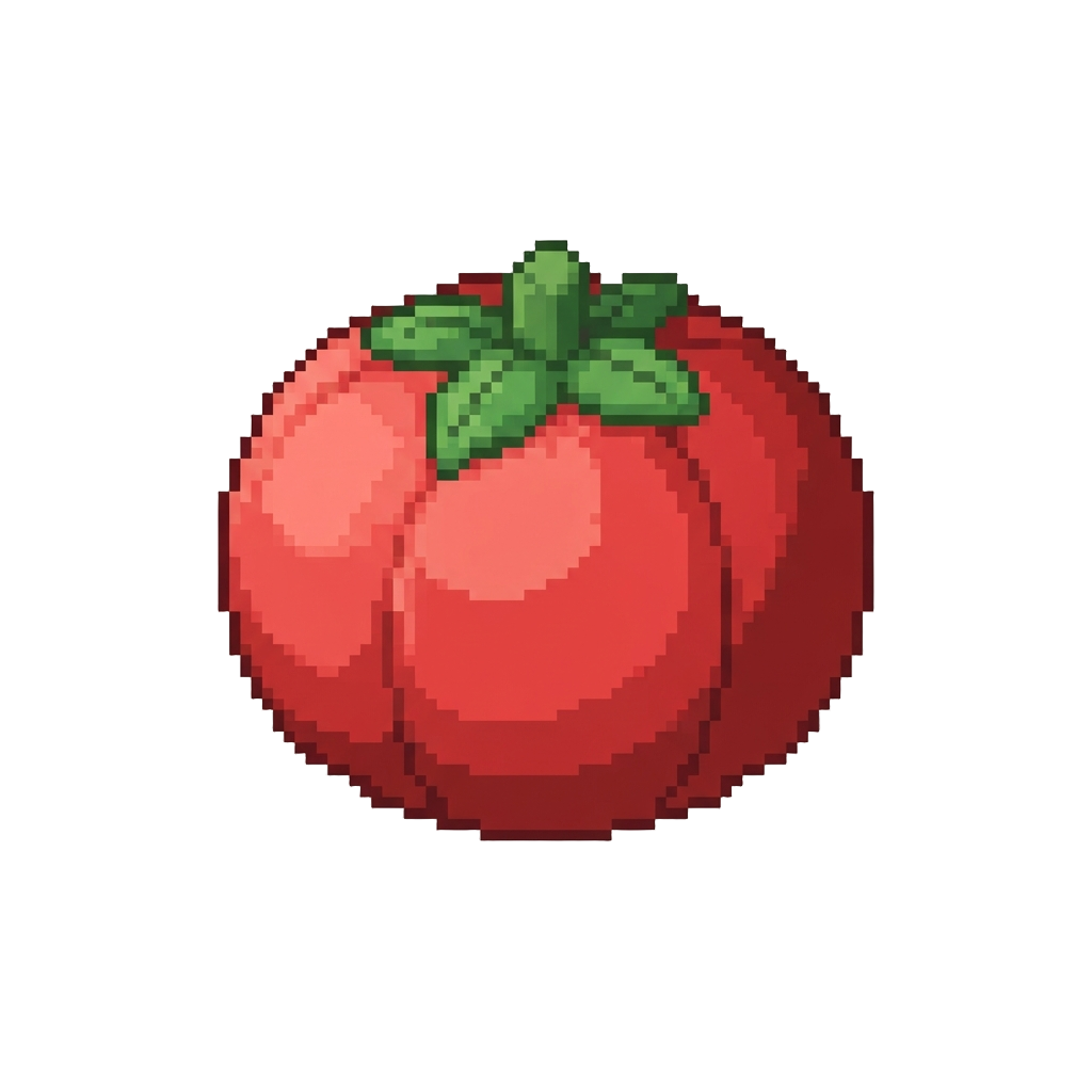 A Soft Plush Tomato