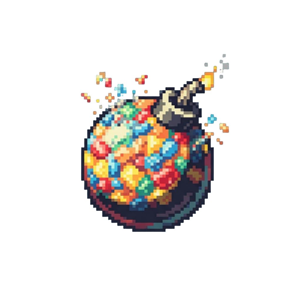 A Fizzy Popping Candy Bomb