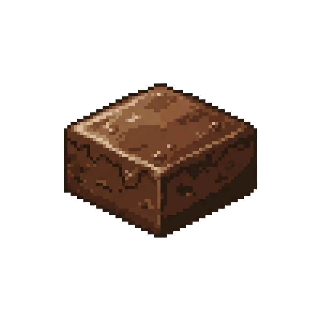 A Gooey Chocolate Fudge Square