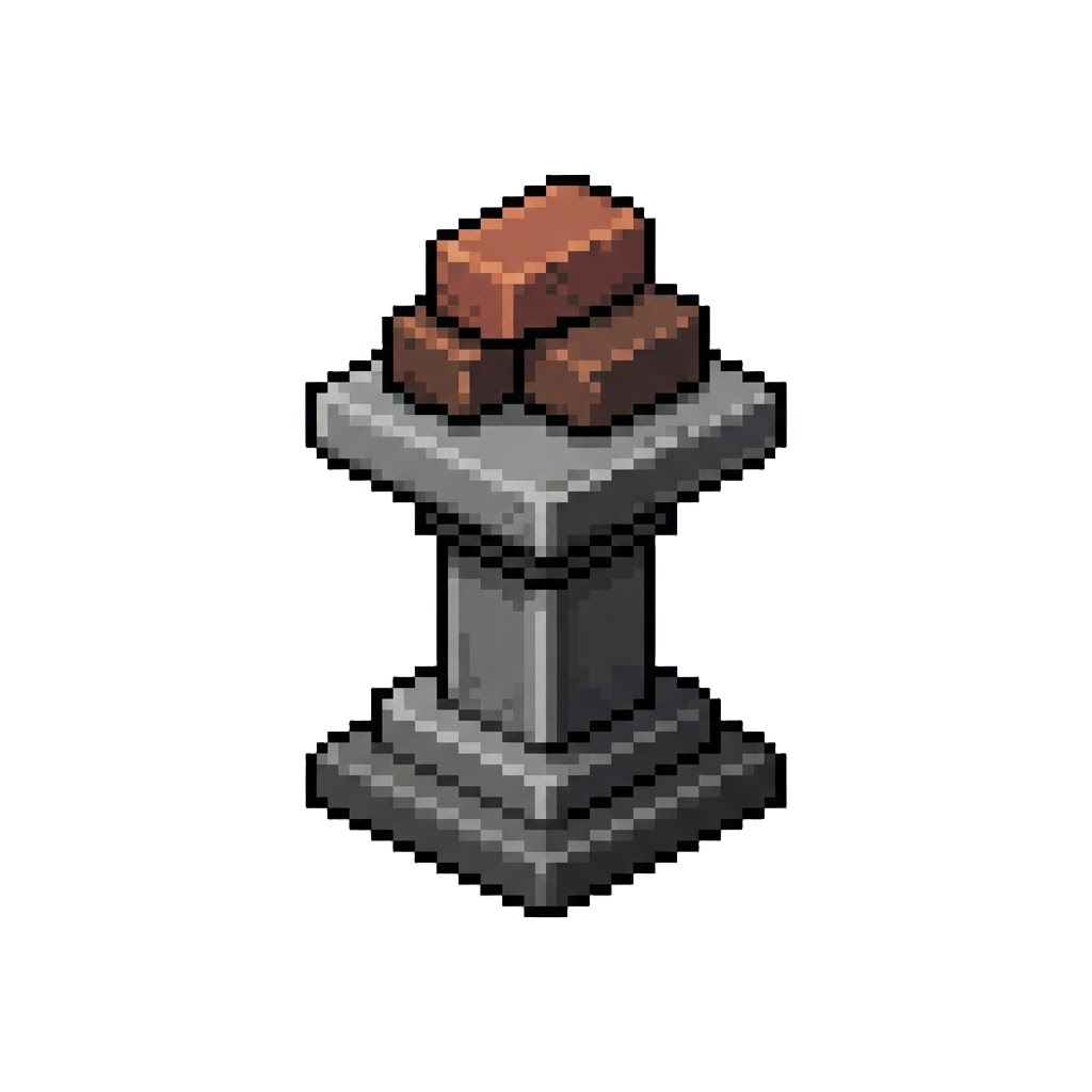The Iron Pedestal Beneath the Bricks