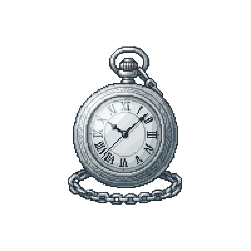 A Brilliant Silver Pocket Watch