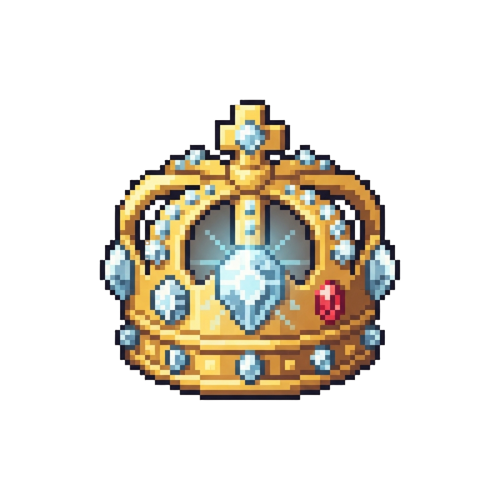 A Radiant Diamond Crown