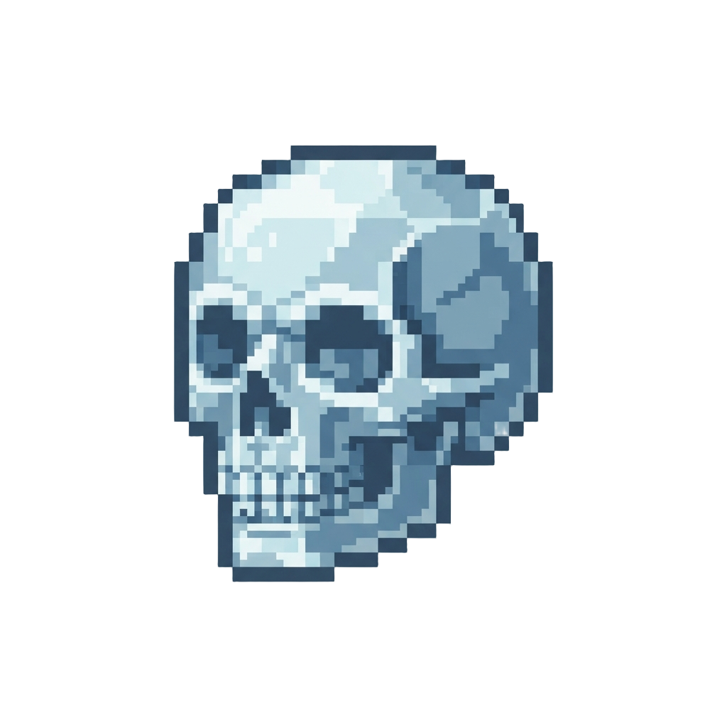 A Polished Diamond Skull