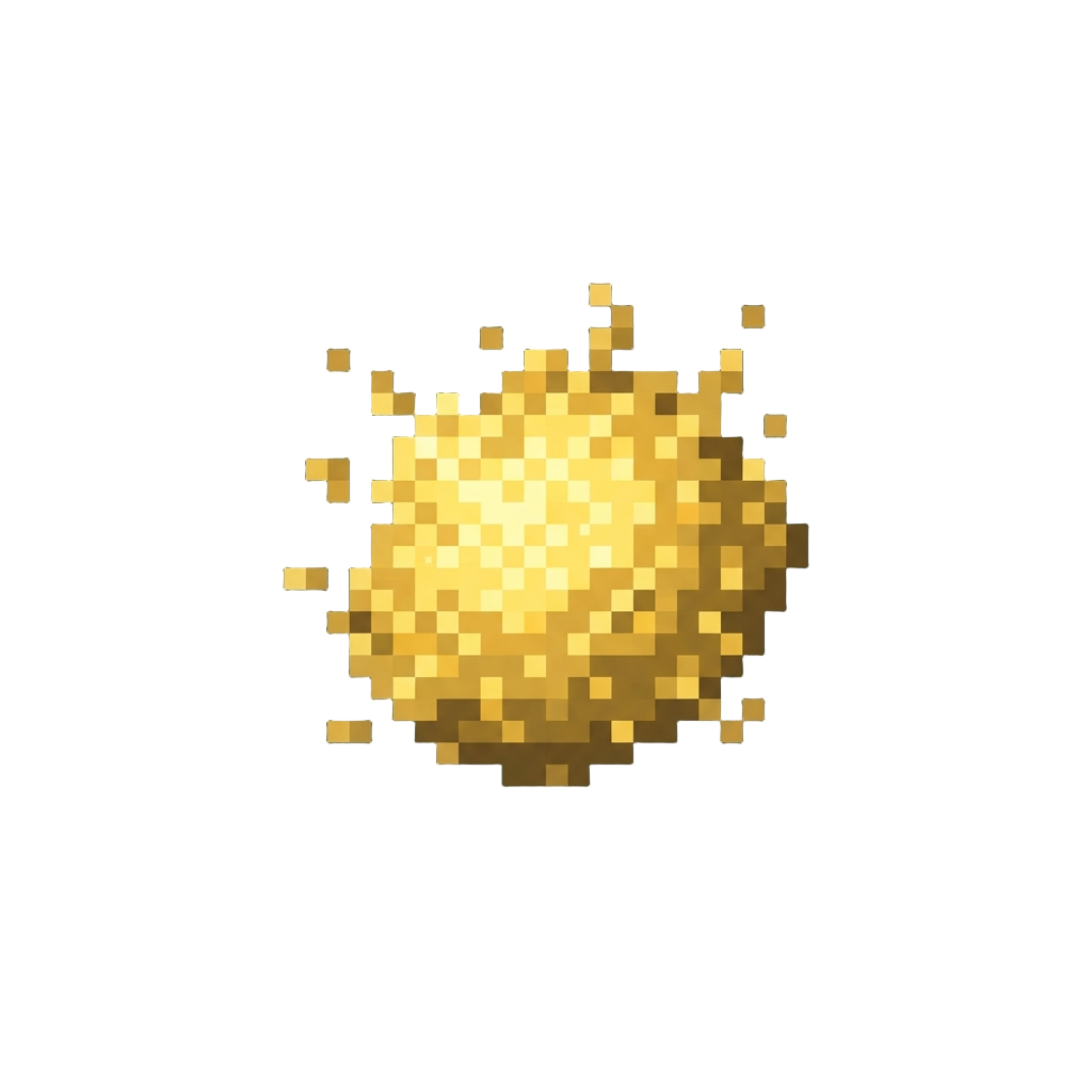 Glowing Golden Stardust