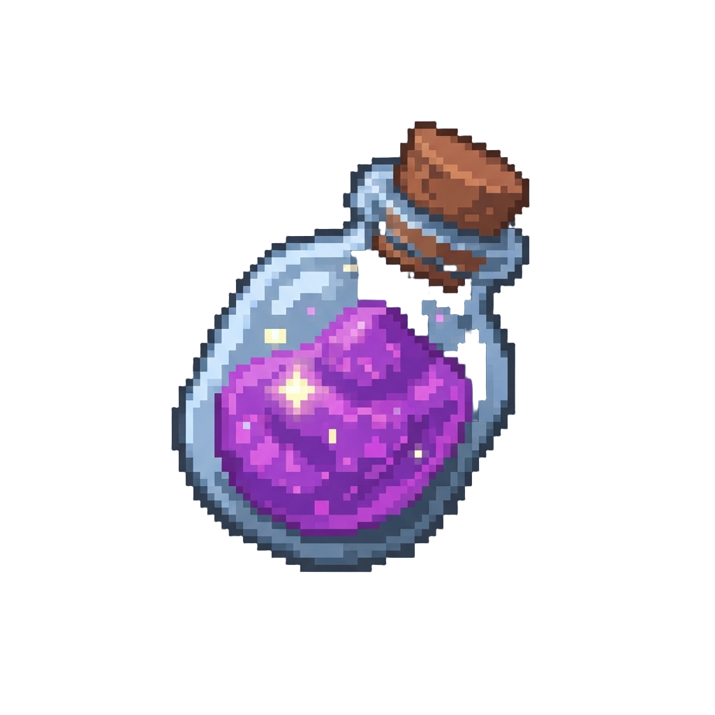 Vibrant Purple Cosmic Powder