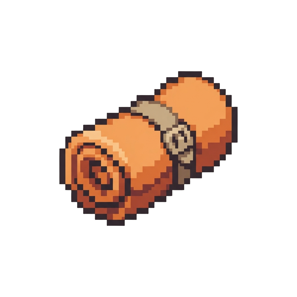 A Tiny Warm Blanket Roll