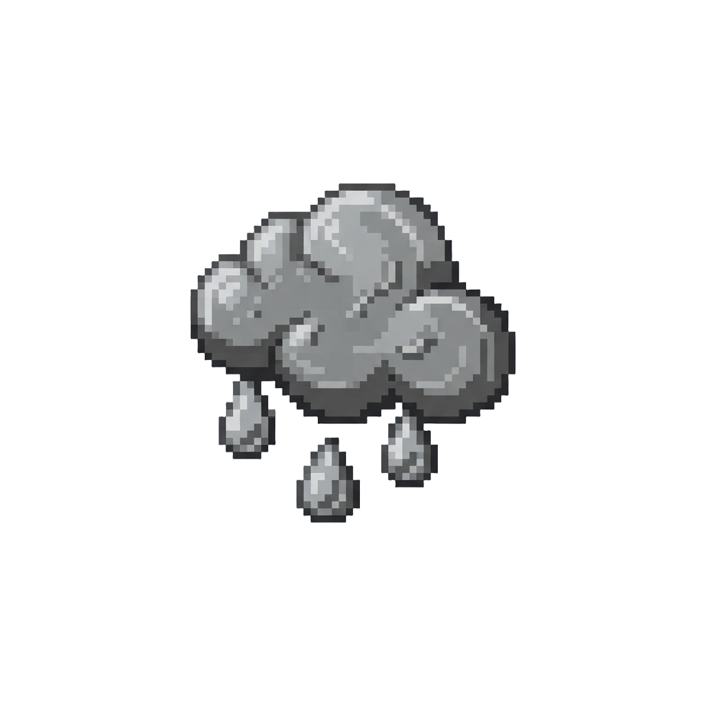 A Drizzly Grey Drizzle Shower