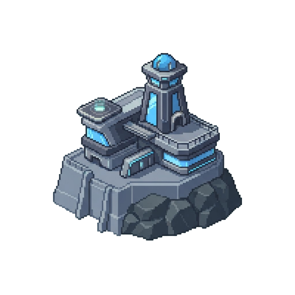 A Futuristic High-tech Hilltop Mansion