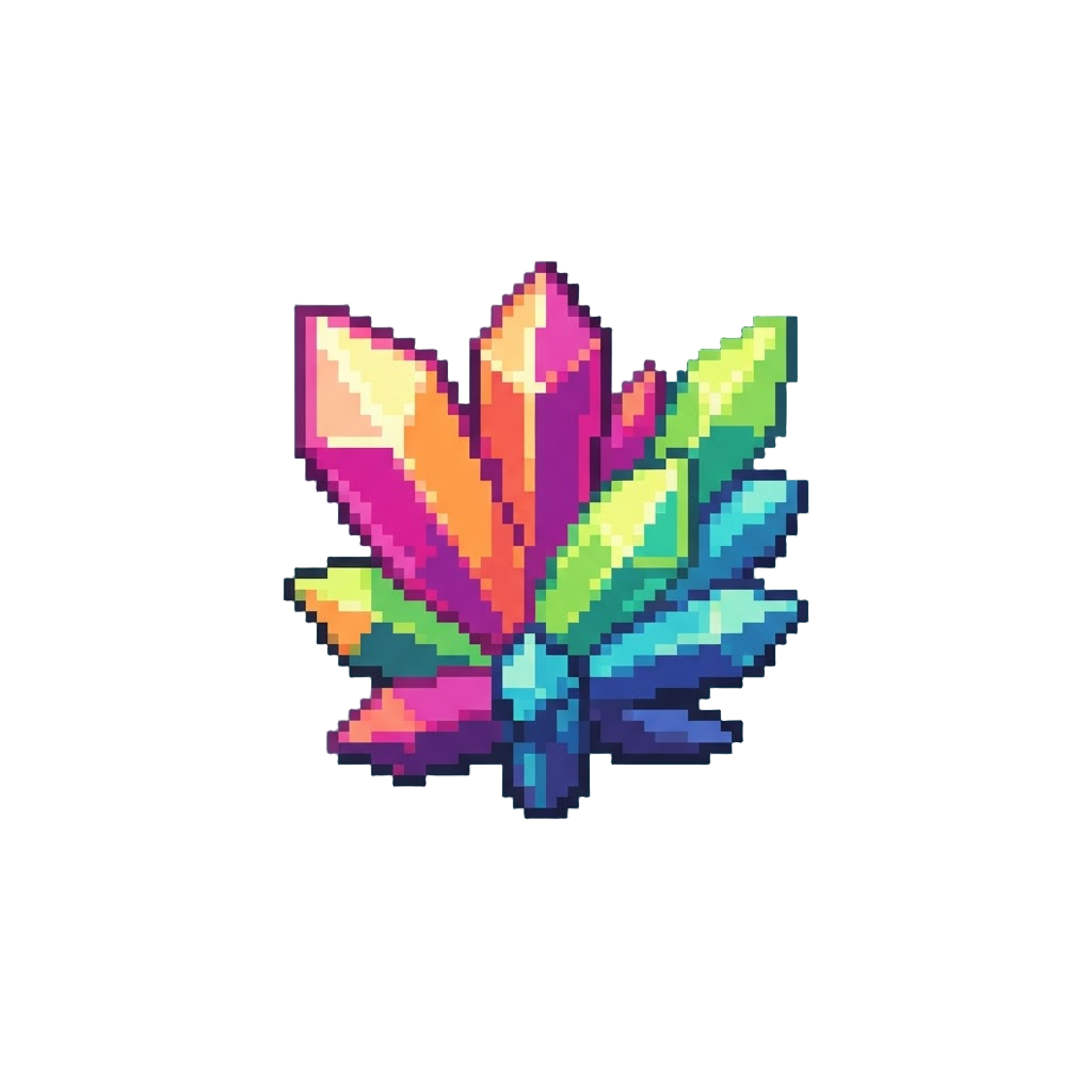 A Vivid Tropical Prismatic Burst