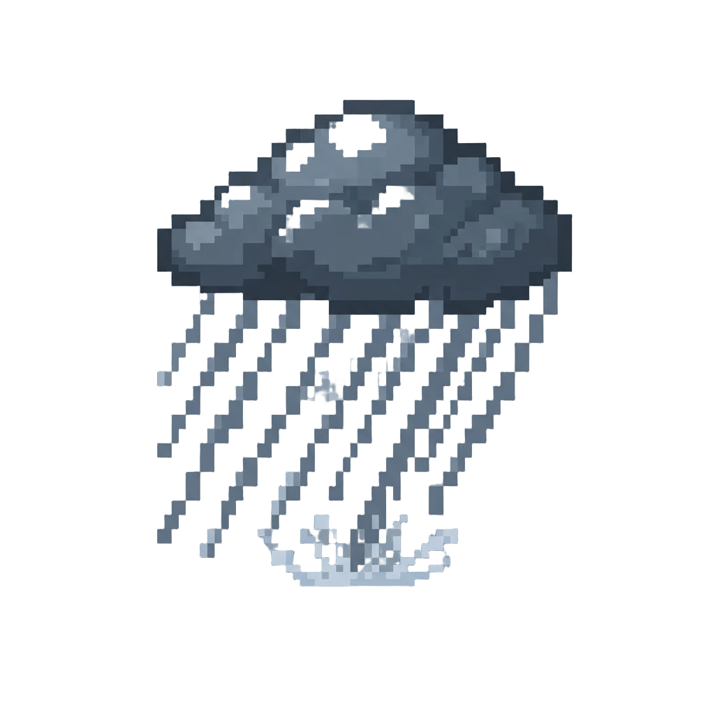 A Sudden Gloomy Grey Downpour