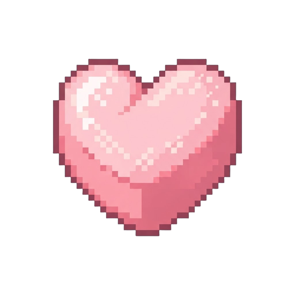 Heart-shaped Soft Marshmallows