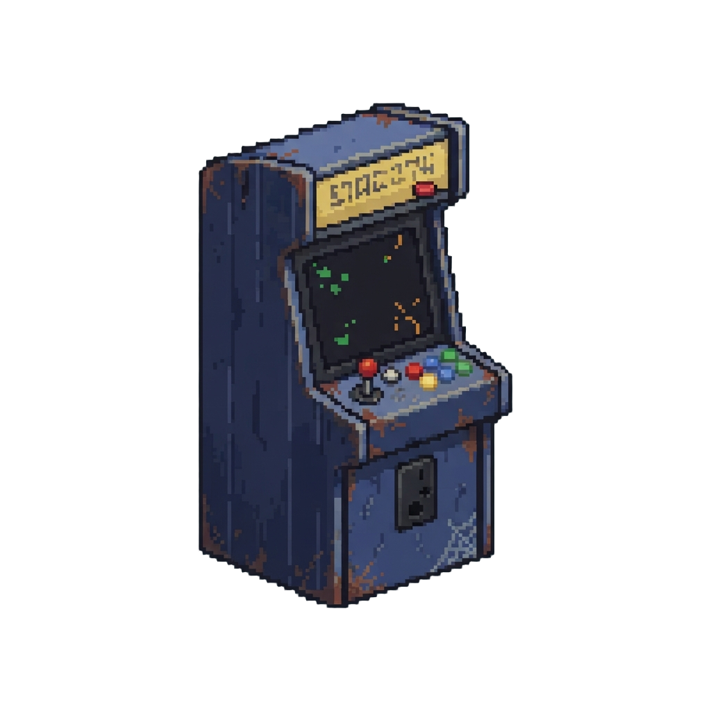 An Abandoned Arcade Cabinet