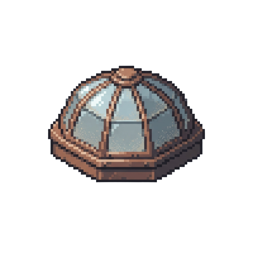 A Dusty Skylight Dome