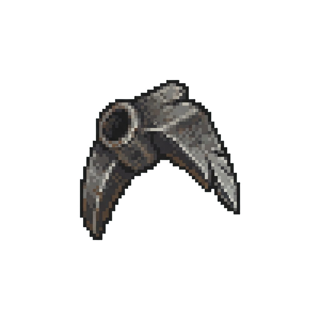 A Snapped Metal Pick Head
