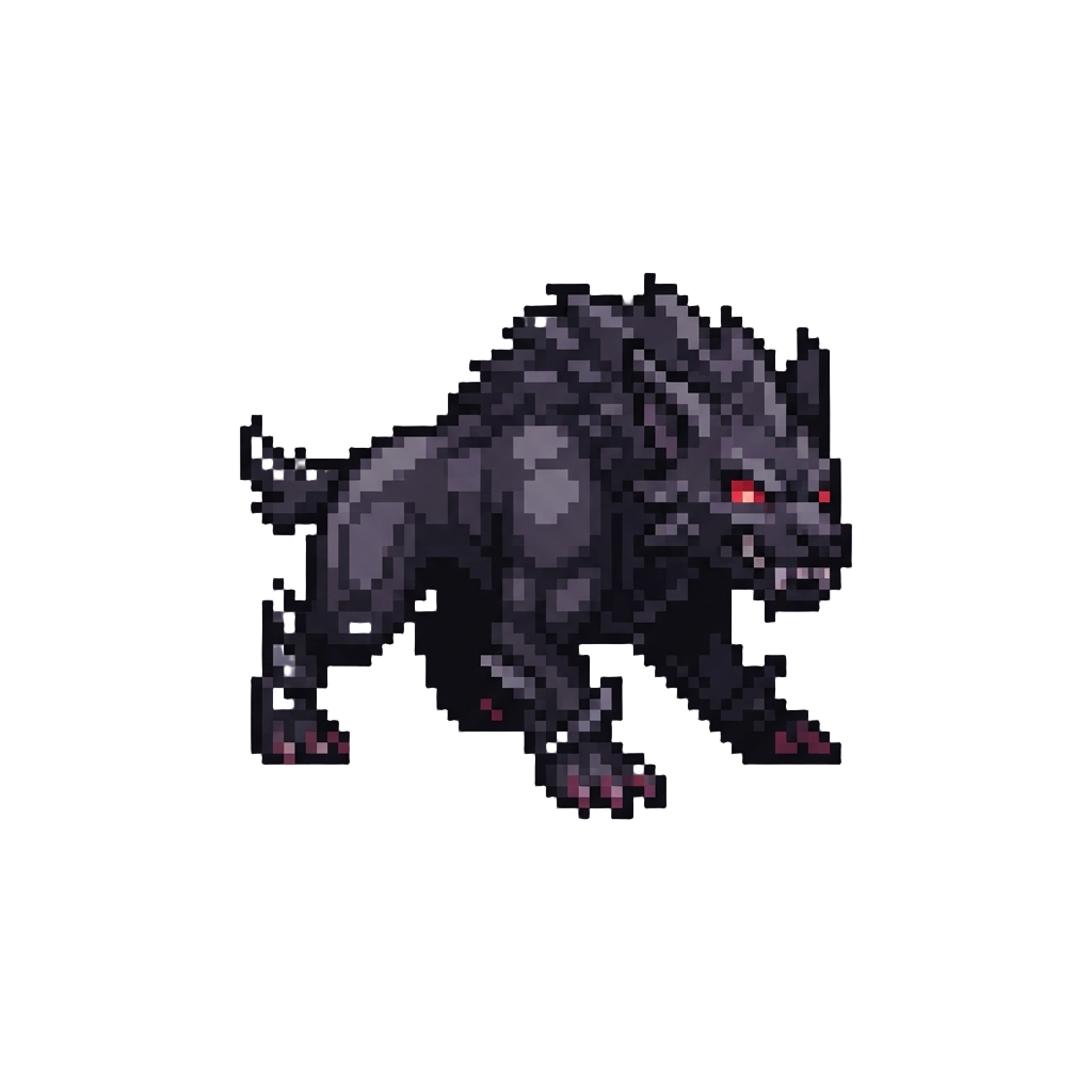 A Shadowy Abyss Hound