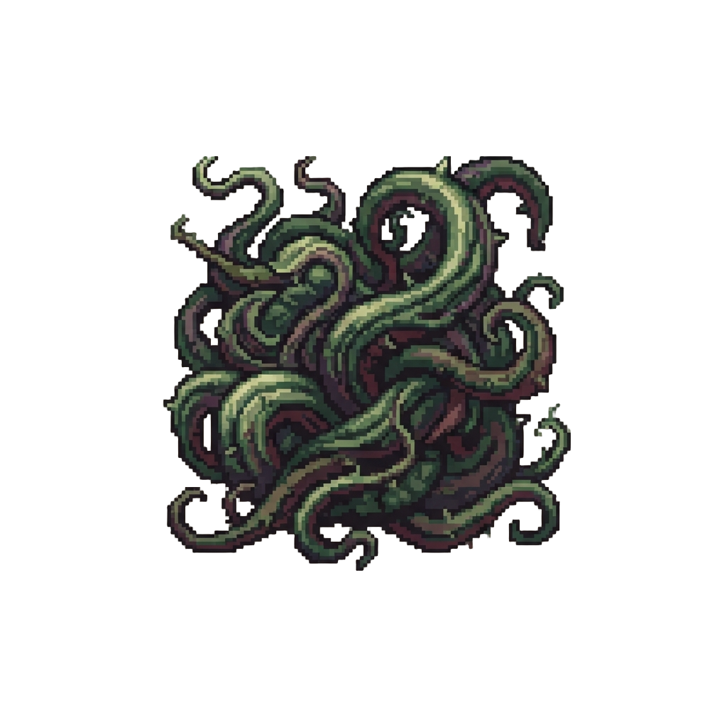 A Giant Writhing Tendril Mass