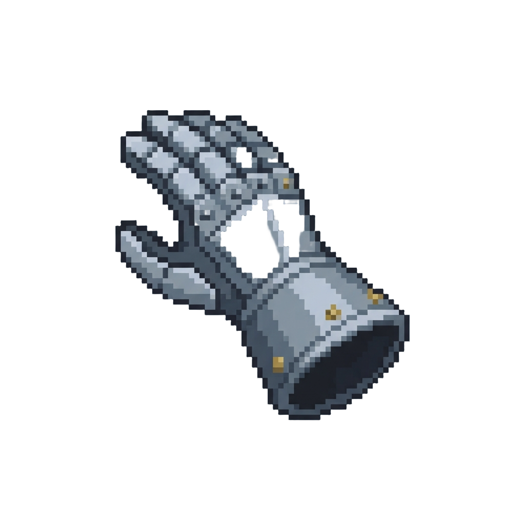 A Single Iron Gauntlet