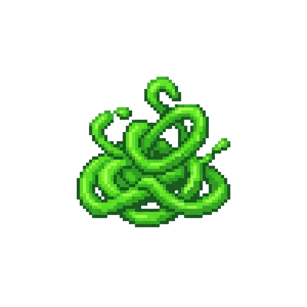 A Funny Squirt of Neon Green Silly String