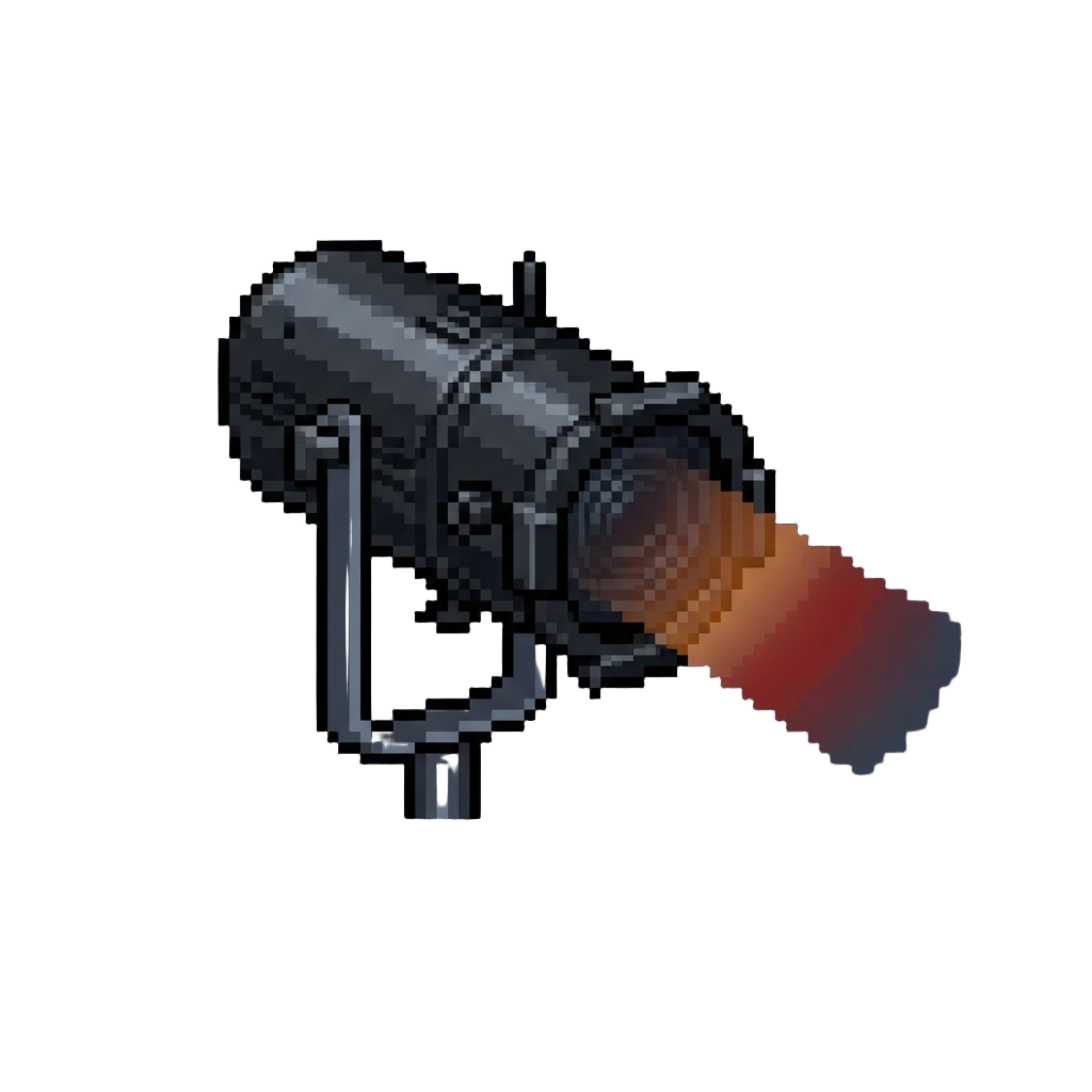A Slow Dimming of the Stage Light to Black