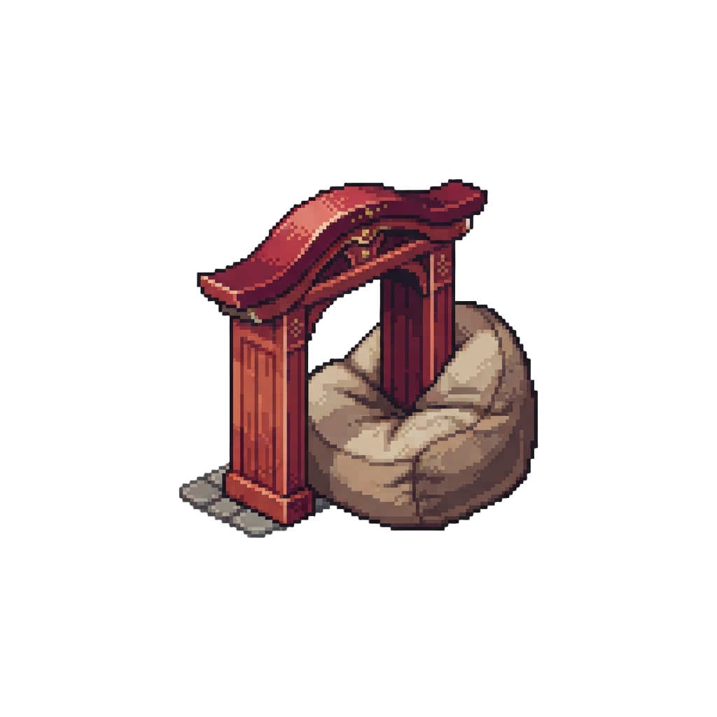 A Graceful High Arch That Misses the Landing Zone Completely and Hits a Soft Beanbag
