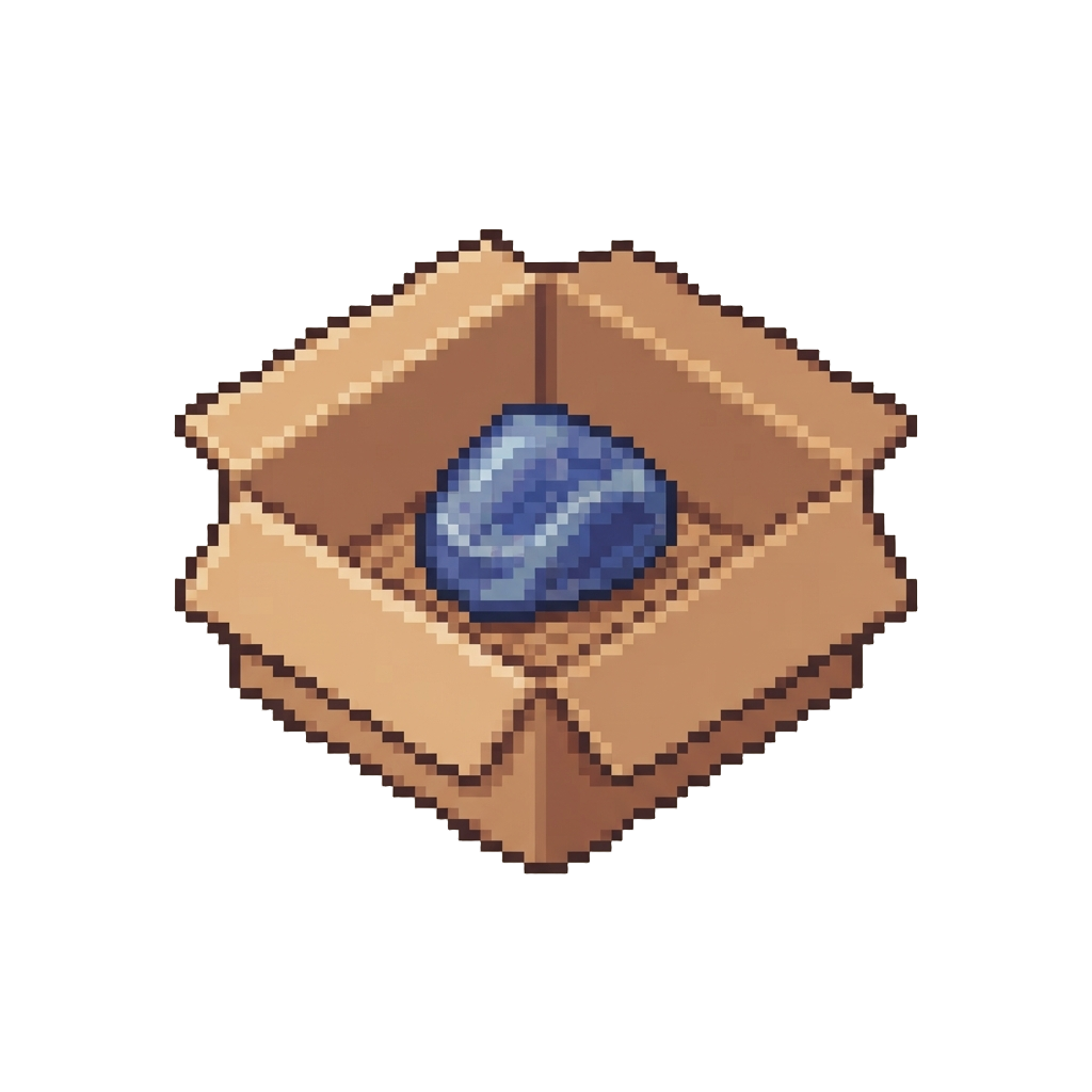 A Slow-motion Tumble Landing Softly Inside a Miniature Cardboard Box