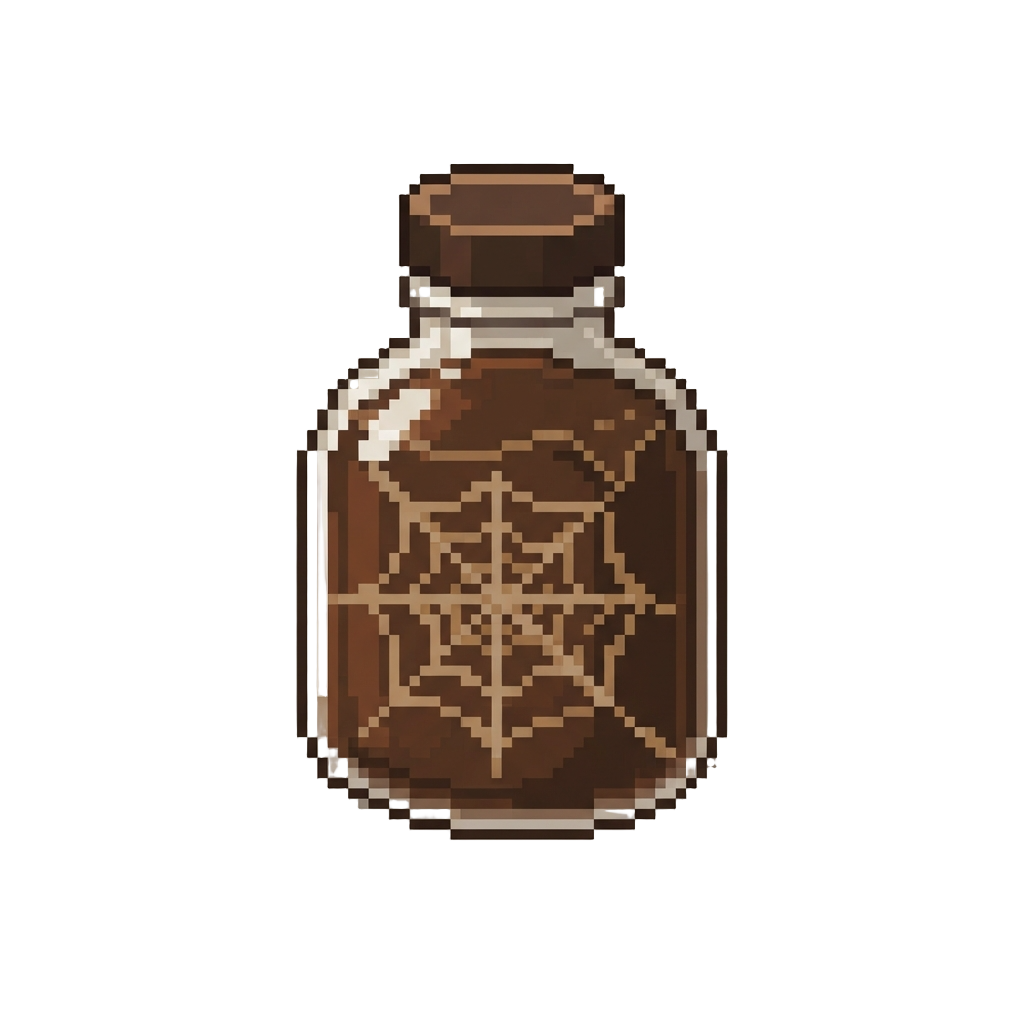 Chocolate Spiderweb Syrup