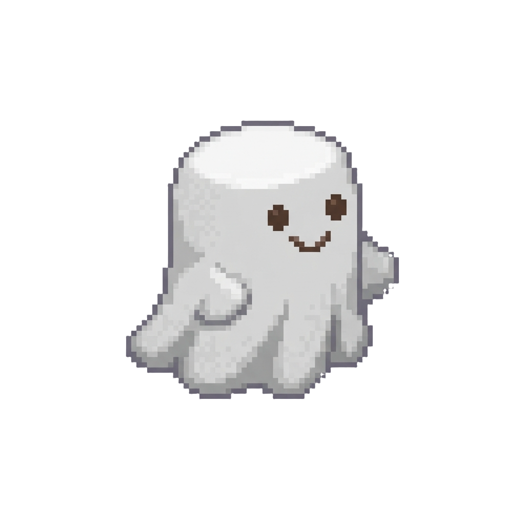 Marshmallow Ghost Toppings