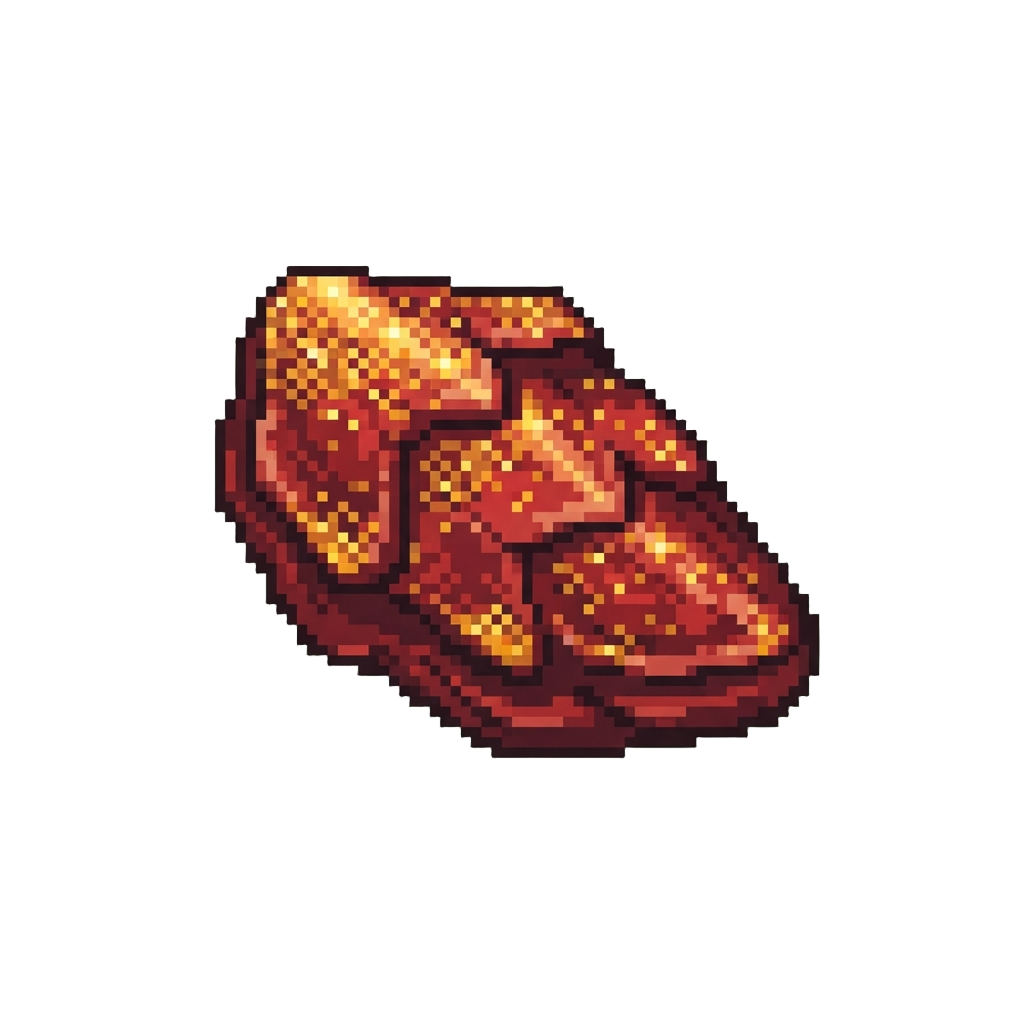 A Rare Gold-dusted Dragon Scale Spice