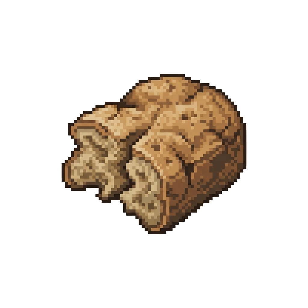 A Dried-up Crust of Plain Stale Bread